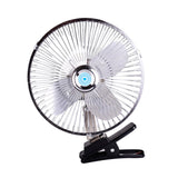 Maxbell Car Fan Low Noise Personal Desk Fan for Outdoor Travel Camping Tent Gym 10Inch 24V