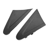 Maxbell 2x Car Front Exterior Pillar Corner Trim Triangle Cover for Honda Civic