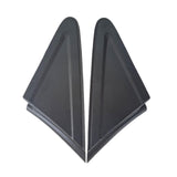 Maxbell 2x Car Front Exterior Pillar Corner Trim Triangle Cover for Honda Civic