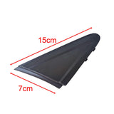 Maxbell 2x Car Front Exterior Pillar Corner Trim Triangle Cover for Honda Civic