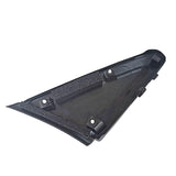Maxbell 2x Car Front Exterior Pillar Corner Trim Triangle Cover for Honda Civic