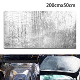 Maxbell Sound Deadener Mat for Cars Heat Shield Insulation Mat for Chassis Door M