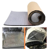 Maxbell Cars Sound Deadener Mat Heat Shield Insulation Mat for Chassis Car Hood 50cmx200cmx10mm