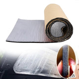 Maxbell Cars Sound Deadener Mat Heat Shield Insulation Mat for Chassis Car Hood 50cmx200cmx10mm