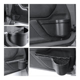 Maxbell 2Pcs Car Door Handle Storage Box Parts Accessories for Jeep Wrangler JK 25cmx13cmx7.4cm