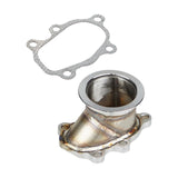 Maxbell 2.5inch V Band Clamp Flange for T25 T28 GT25 GT28 Auto Accessories Durable