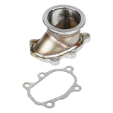 Maxbell 2.5inch V Band Clamp Flange for T25 T28 GT25 GT28 Auto Accessories Durable
