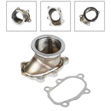 Maxbell 2.5inch V Band Clamp Flange for T25 T28 GT25 GT28 Auto Accessories Durable