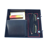 Maxbell Center Console Organizer Tray Armrest Glove Box for Rivian R1T R1S 2022 Red