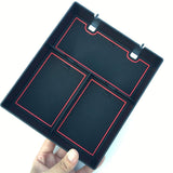 Maxbell Center Console Organizer Tray Armrest Glove Box for Rivian R1T R1S 2022 Red