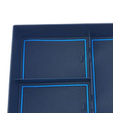Maxbell Center Console Organizer Tray Armrest Glove Box for Rivian R1T R1S 2022 Blue