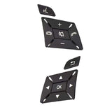 Maxbell Black Steering Wheel Control Menu Switch Button for Mercedes-benz W212