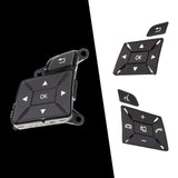 Maxbell Black Steering Wheel Control Menu Switch Button for Mercedes-benz W212