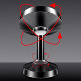 Maxbell Phone Holder Stable Support 360° Rotation Multifunctional Phone Mount Stand Black