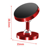 Maxbell Phone Holder Stable Support 360° Rotation Multifunctional Phone Mount Stand Red