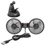 Maxbell Car Fan Desk Fan Mounted USB Car Accessories for Truck Office Dashboard