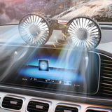 Maxbell Car Fan Desk Fan Mounted USB Car Accessories for Truck Office Dashboard