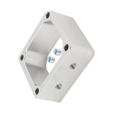 Maxbell Intake Heater Grid Strong Sealing Element Sturdy Vehicle Delete Spacer silver