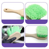 Maxbell Auto Detailing Car Wash Brush Wheel Brush for Cleaning Wheels Truck SUV