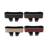 Maxbell Car Seat Gap Filler Organizer Storage Pockets for Keys Cellphone Wallet Black