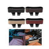 Maxbell Car Seat Gap Filler Organizer Storage Pockets for Keys Cellphone Wallet Black