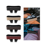 Maxbell Car Seat Gap Filler Organizer Storage Pockets for Keys Cellphone Wallet Black