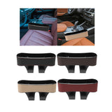 Maxbell Car Seat Gap Filler Organizer Storage Pockets for Keys Cellphone Wallet Black