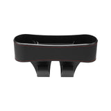 Maxbell Car Seat Gap Filler Organizer Storage Pockets for Keys Cellphone Wallet Black