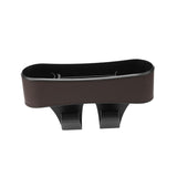 Maxbell Car Seat Gap Filler Organizer Storage Pockets for Keys Cellphone Wallet Brown