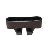 Maxbell Car Seat Gap Filler Organizer Storage Pockets for Keys Cellphone Wallet Brown