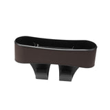 Maxbell Car Seat Gap Filler Organizer Storage Pockets for Keys Cellphone Wallet Brown
