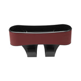 Maxbell Car Seat Gap Filler Organizer Storage Pockets for Keys Cellphone Wallet Red