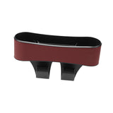 Maxbell Car Seat Gap Filler Organizer Storage Pockets for Keys Cellphone Wallet Red