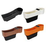 Maxbell Car Seat Gap Filler Organizer Console Side Extra Pouchs Seat Gap Storage Box Black