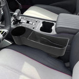 Maxbell Car Seat Gap Filler Organizer Console Side Extra Pouchs Seat Gap Storage Box Black