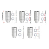 Maxbell Headspace Gauge Set Easy Installation with 5 Bushing for A330 D400 B350