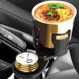 Maxbell Car Cup Holder Expander Adapter Adjustable All Purpose Expandable Cup Holder Style A