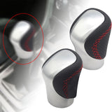 Maxbell Gear Shift Knob Stick Shifter Premium Replaces Durable 8mm for Lexus ES Silver with Hole