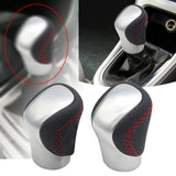 Maxbell Gear Shift Knob Stick Shifter Premium Replaces Durable 8mm for Lexus ES Silver with Hole