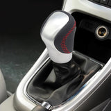 Maxbell Gear Shift Knob Stick Shifter Premium Replaces Durable 8mm for Lexus ES Silver with Hole