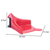 Maxbell Car Wheel Hose Guides for Car, Motorcycle and Truck Tires Wheel Hose Rollers Red