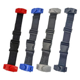 Maxbell Car Seat Belt Adjuster for Kids Auto Safety Belt for Adults Fixed Carry Red