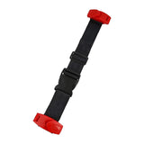 Maxbell Car Seat Belt Adjuster for Kids Auto Safety Belt for Adults Fixed Carry Red