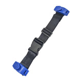 Maxbell Car Seat Belt Adjuster for Kids Auto Safety Belt for Adults Fixed Carry Blue