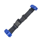 Maxbell Car Seat Belt Adjuster for Kids Auto Safety Belt for Adults Fixed Carry Blue