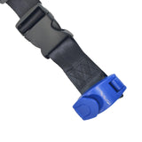 Maxbell Car Seat Belt Adjuster for Kids Auto Safety Belt for Adults Fixed Carry Blue