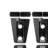 Maxbell 8Pcs Hood Hinge Cover Replaces for JK Wrangler 2007-2017 Easily Install Black