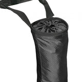 Maxbell Car Garbage Bag Leakproof High Road Trash Bag for Car Outdoor Traveling Black Ball Pattern