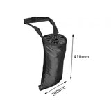 Maxbell Car Garbage Bag Leakproof High Road Trash Bag for Car Outdoor Traveling Black Ball Pattern