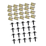 Maxbell U Nuts Kit J98+J260 Durable Replace BMW 6er 7er 8er x1 x3 x5 x6 20pc J260 20pc J98